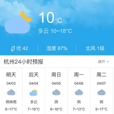 【杭州未来30天天气预报】杭州未来一个月天气情况查询