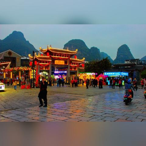 阳朔到桂林市开车多久能到