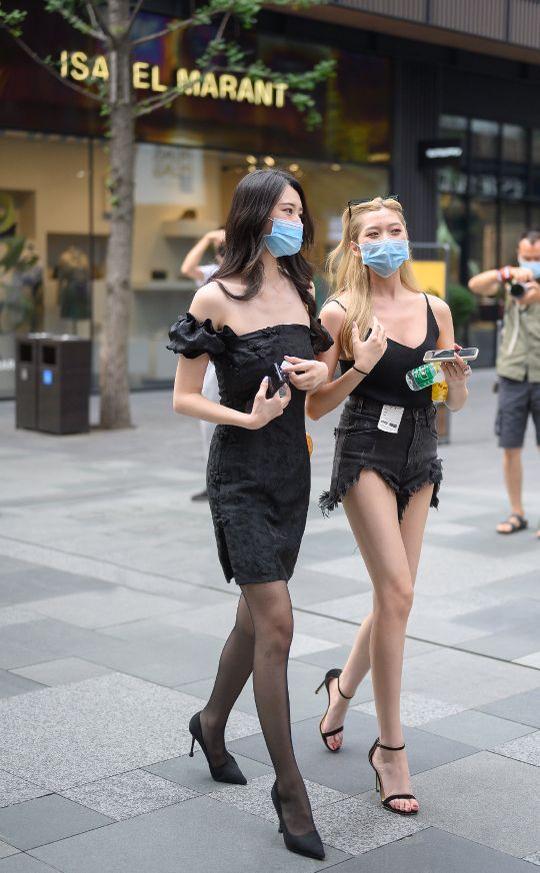 印象街拍：闺蜜团