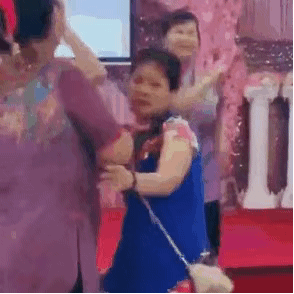 搞笑图片‖你和你的姐妹跳舞的样子
