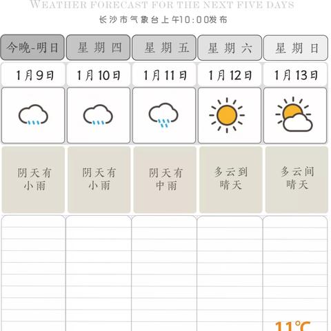 【长沙未来15天天气预报】长沙未来15天气情况查询