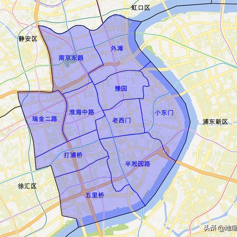 上海都是有哪些区域