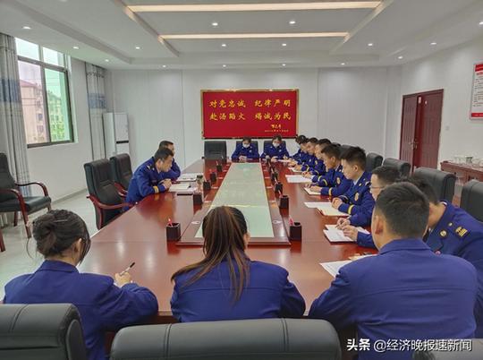 崇仁县消防救援大队多形式开展纪念总书记授旗训词三周年学习活动