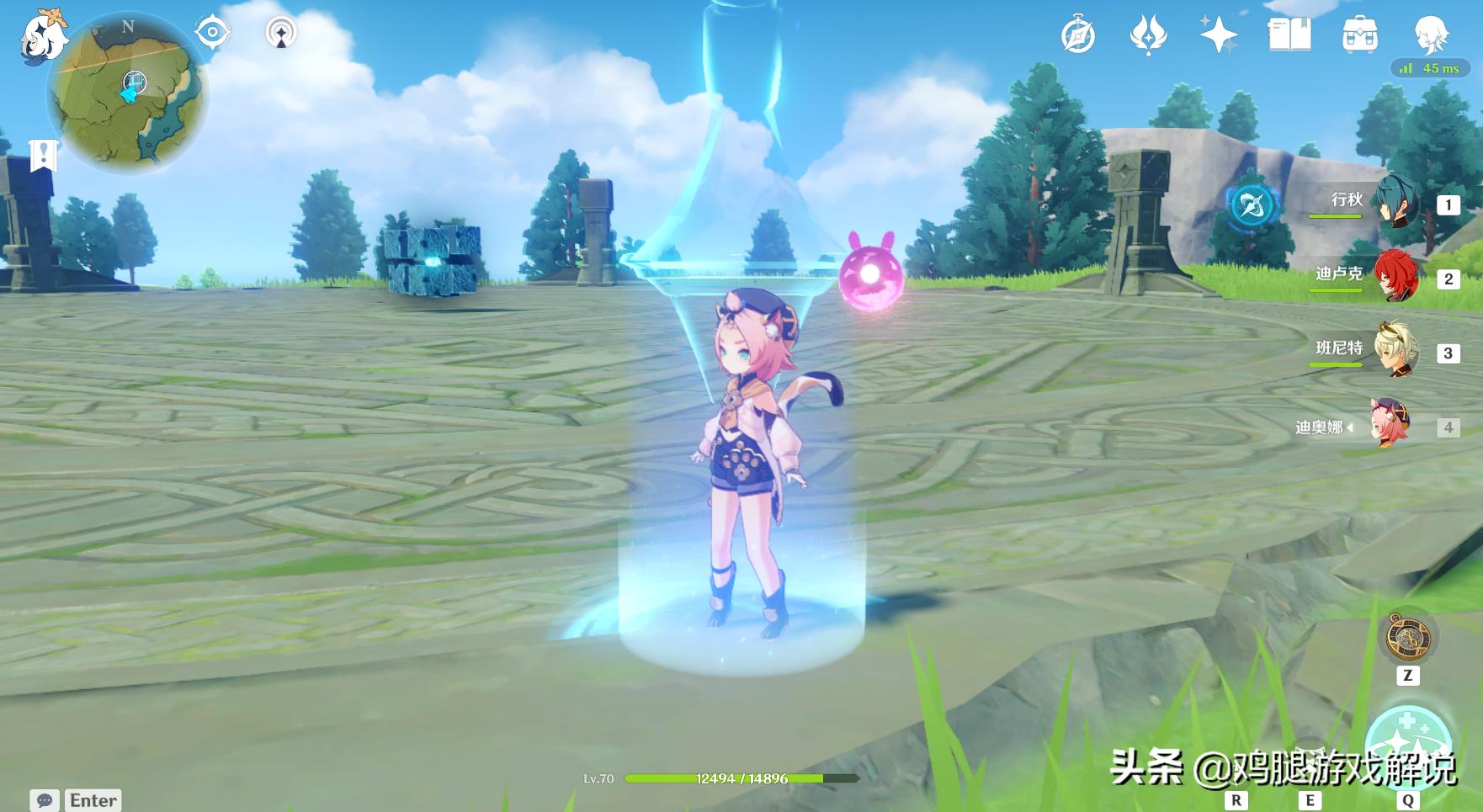 原神里面怎么快速升级等级（原神怎么突破20级角色）