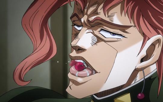 jojo：星尘斗士里这货长得还挺帅的，可惜心狠手辣还有点变态
