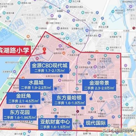 南宁中心市区地图的相关长尾关键词有哪些
