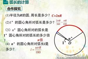 弧长公式 抖抖音