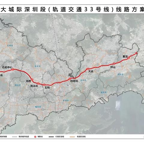 深圳北站到坪地镇有多远？