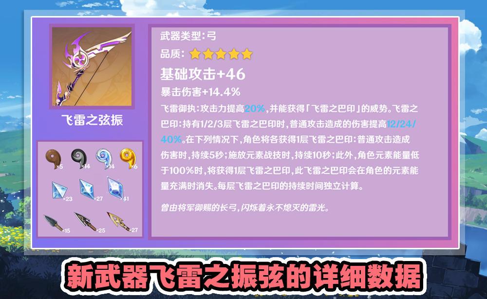 原神电脑怎么飞雷极（原神四星弓手排行）