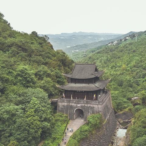 剑门关风景发微信怎么说