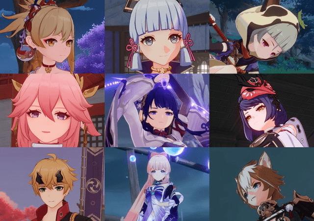 原神雷电系角色怎么打（原神开局选一个五星角色）