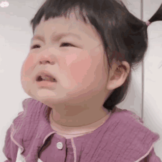 萌娃小手比心特效表情可爱