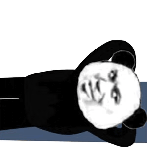 超大熊猫头表情包动图表情包