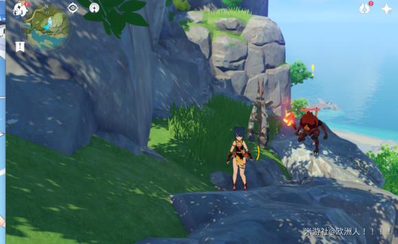 原神的风柱怎么破（原神雪山怎么升起奇怪的大柱子）