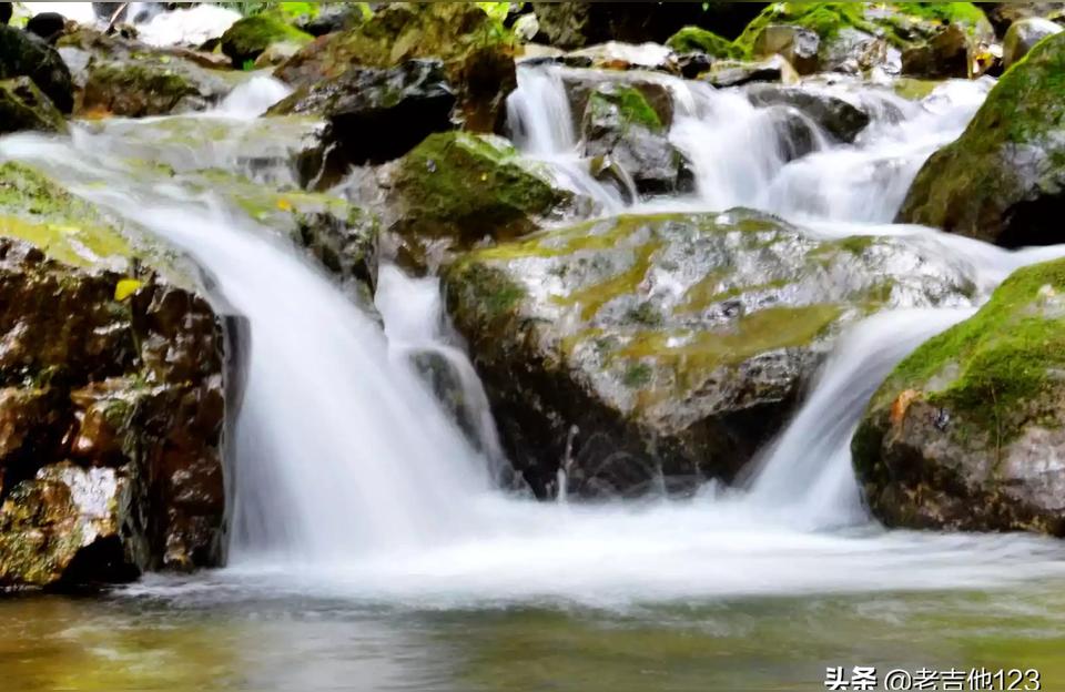 瀑布風景短視頻教程水循環(huán)流沙瀑布的做法 運營百科