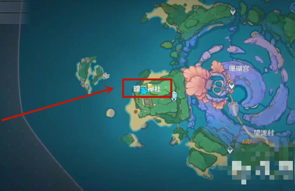 原神曚云神社怎么修复（原神海祇岛雷灵位置）