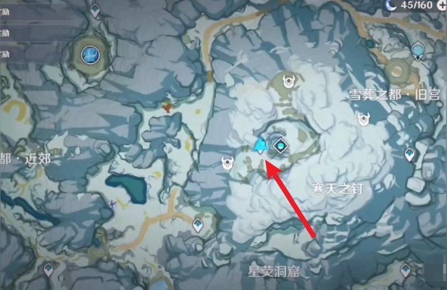 原神中雪山的山顶怎么上去（原神雪山顶怎么上三个）