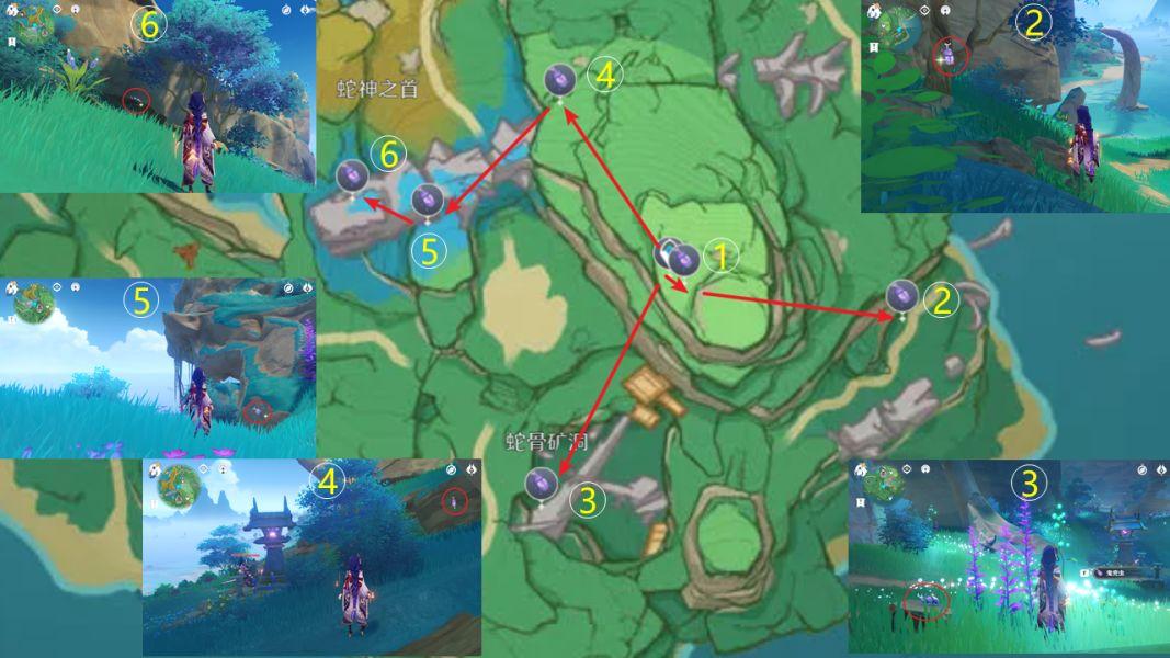 原神天云峠怎么上去视频（原神漂浮灵速刷路线）