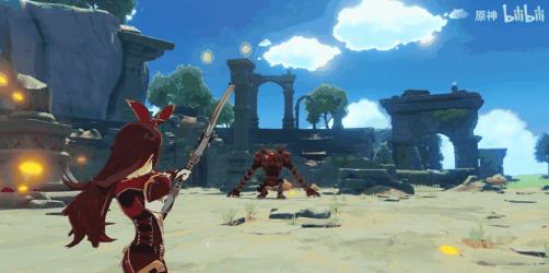 原神拍摄时怎么操控人物（原神手机射箭如何设置）