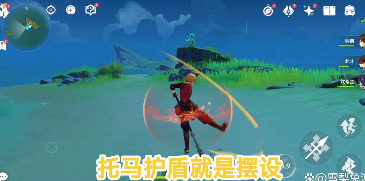 原神猫猫怎么给人护盾（原神冰盾角色）