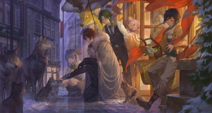 原神角色页面怎么变横的（原神荒星怎么放空中）