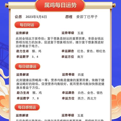 十二生肖每日运势须更新(十二生肖每日运势查询)