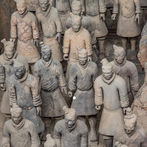 兵马俑的位置和地位？