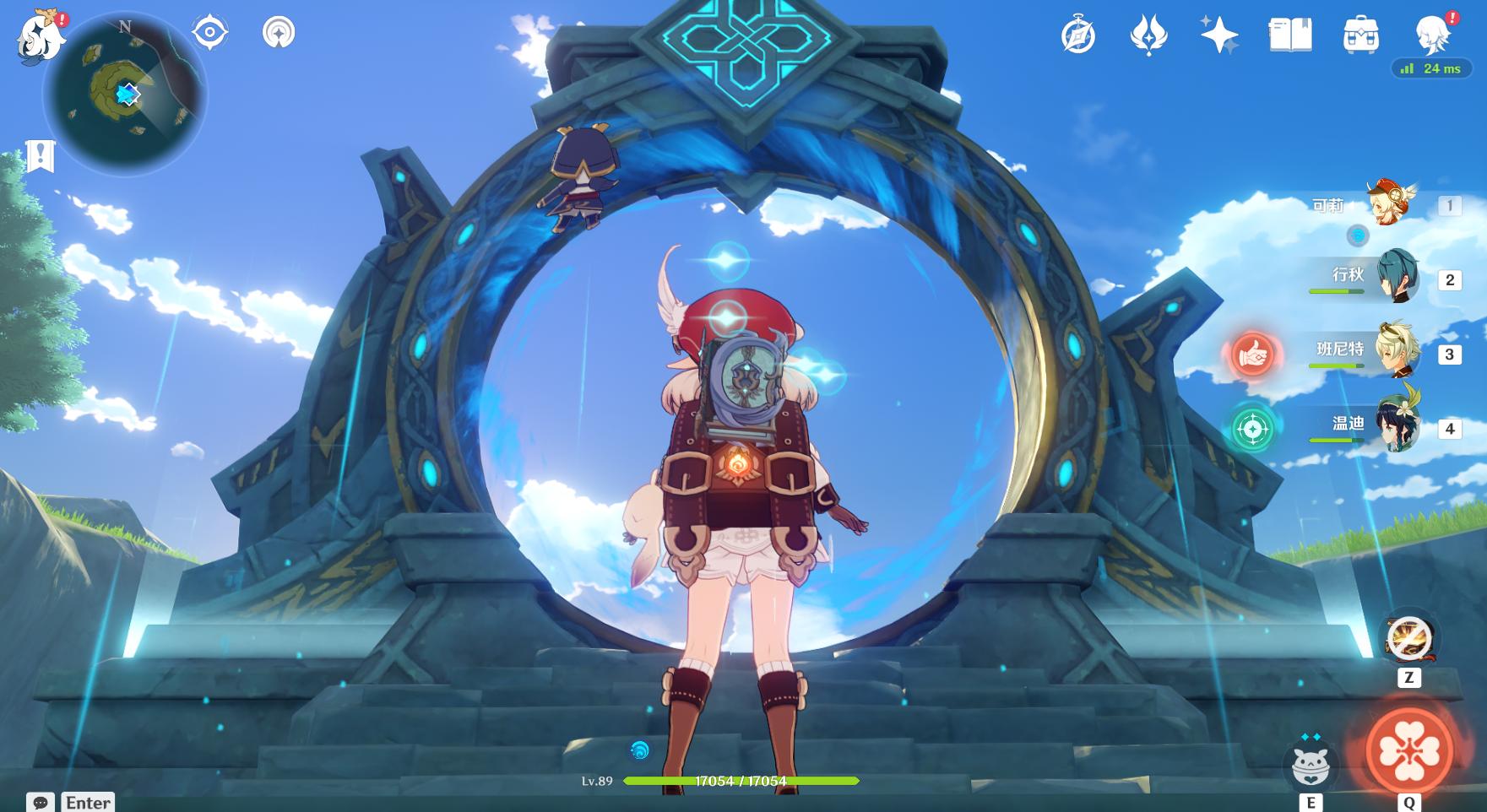 手机版原神进去后怎么玩（原神新手如何切换上阵角色）