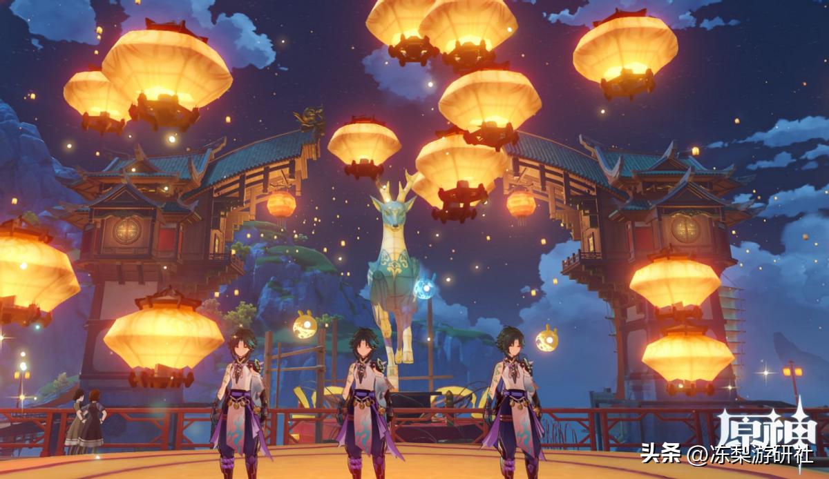 原神玲珑霄灯图怎么接（原神新手莱依拉怎么配对）