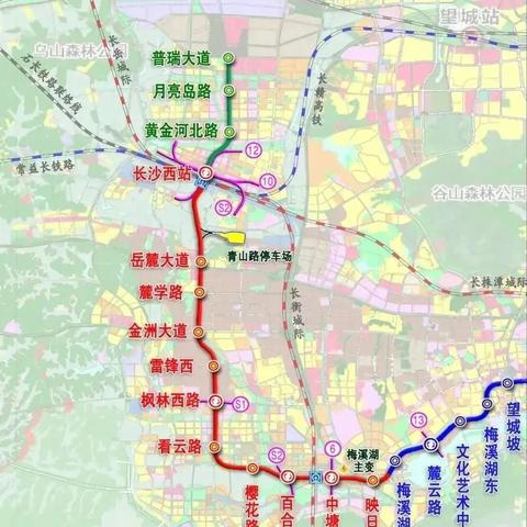 长沙高铁站在地铁上面是什么？