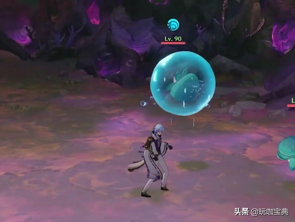 原神的水泡怎么破（原神紫起泡坡怎么过）