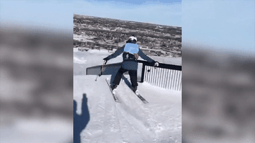 谷爱凌摔倒已不能走路