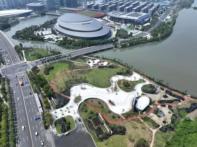 亚运场馆周边环境变靓，打造特色观赛空间，绍兴持续推进亚运城市行动