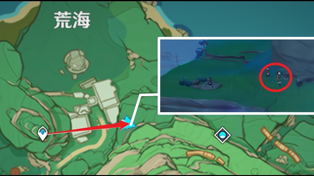 原神中的荒海怎么去（原神荒海千门石块怎么踩）