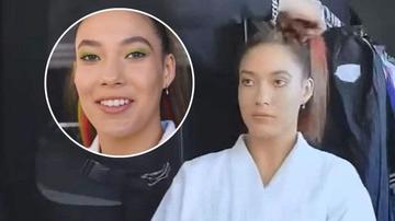 谷爱凌又做鬼脸了比赛现场图片