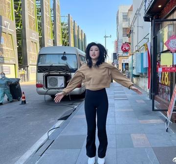 朱珠最惊艳的三张全身照片