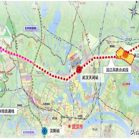 武汉市什么地方有高铁站