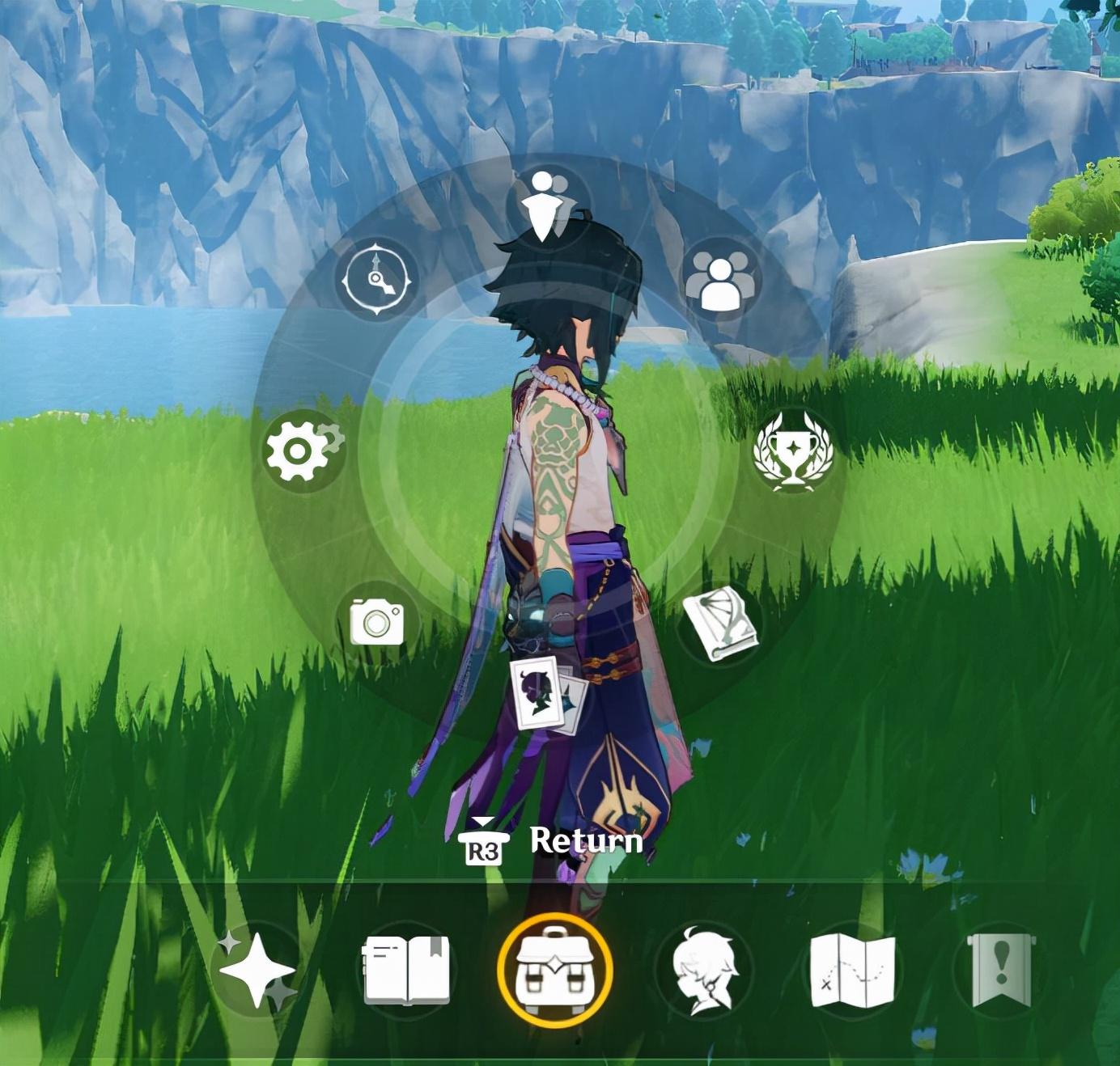 原神怎么自定义轮盘（原神第一章第三幕哪里接）