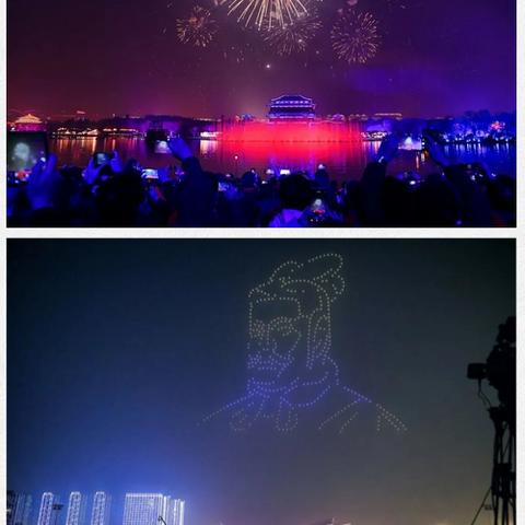 西安曲江放烟火的地方？