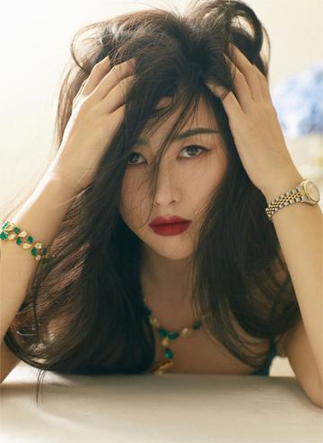 朱珠最惊艳的三张全身照片