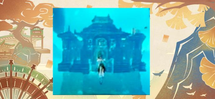 原神知比山怎么去水下（原神平海砦石板怎么踩）