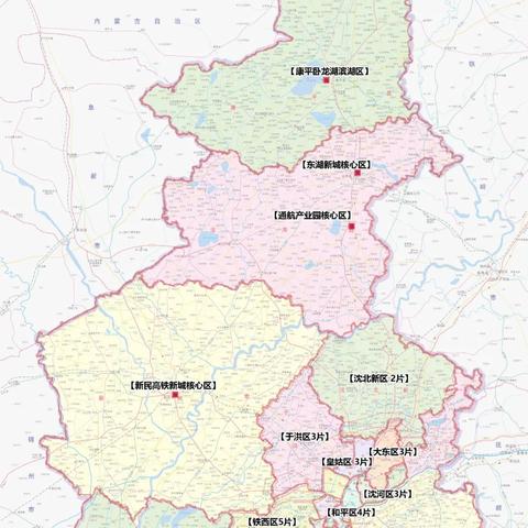 沈阳市哪个区有发展