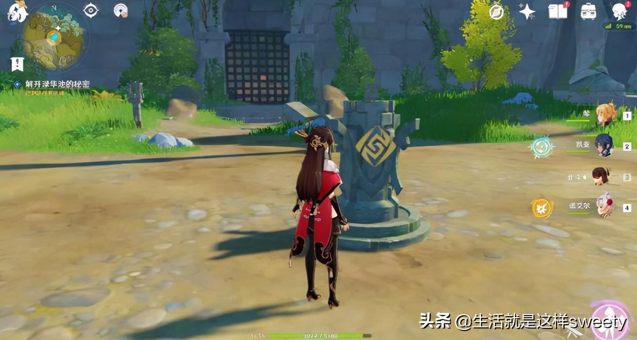 原神怎么开启密室（原神奈何蝶飞去秘境怎么过）