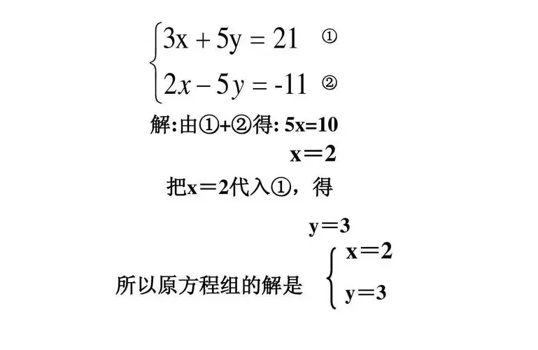 Xy解方程公式大全 头条搜索