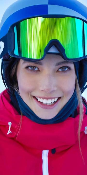 谷爱凌又做鬼脸了比赛现场图片