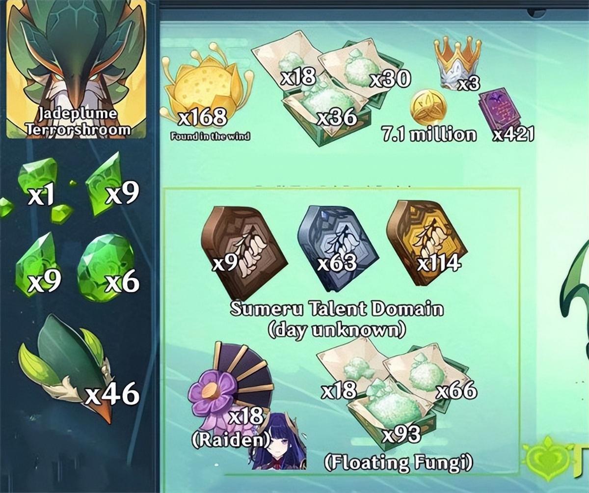 原神荧光蘑菇怎么上去（原神蕈兽掉落物有啥用）