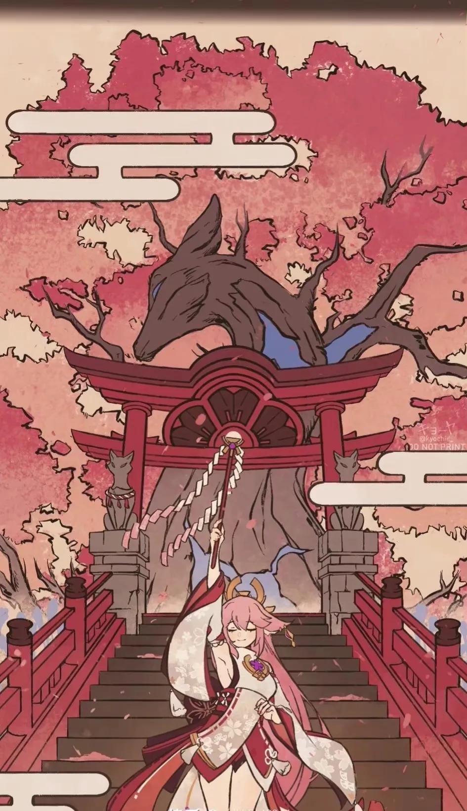 原神的八重神子怎么样（八重神子带暴击头还是爆伤头）