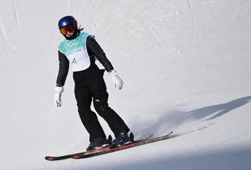 谷爱凌失误后表情好可爱图片