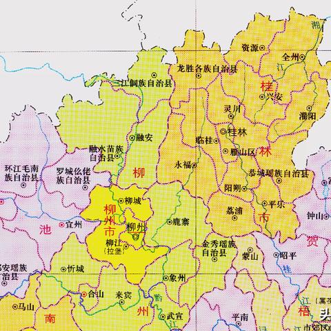 桂林市附近城市是哪些