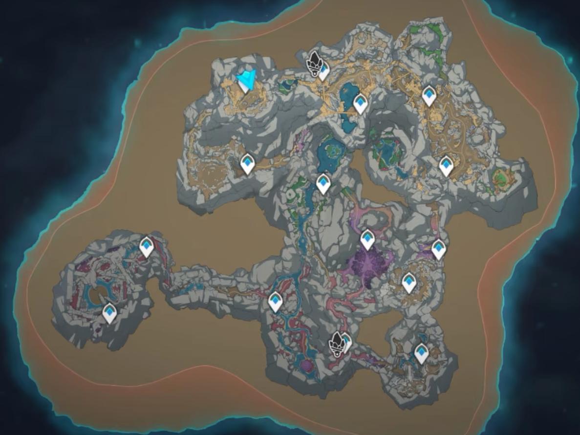 原神巨渊石头怎么打(层岩巨渊三个岩柱子怎么激活)